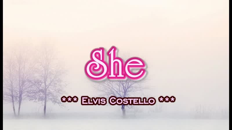 She Elvis Costello ( KARAOKE