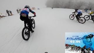 Megavalanche in Poland - Blind racing in fog - Szczyrk Avalanche