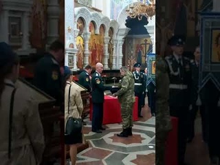 Награждение Дмитрия Киреева/