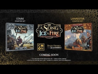A Song of Ice and Fire: Tabletop Miniatures Game Stark vs Lannister