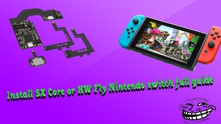 HOW INSTALLING THE SX CORE/HWFLY MOD-KIT ON NINTENDO SWITCH V1 - FULL GUIDE