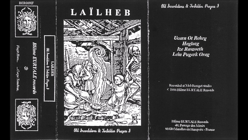 Laïlheb Old Incantations Forbidden Prayers Demo (1996) ( Old School Dungeon