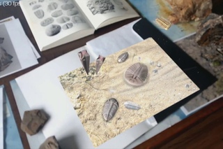 Augmented reality - Ordovician sea